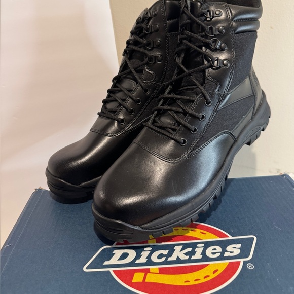 Dickies Men's Javelin Plain Toe Military and Tactical Boot, Black size 13 New - Picture 1 of 7